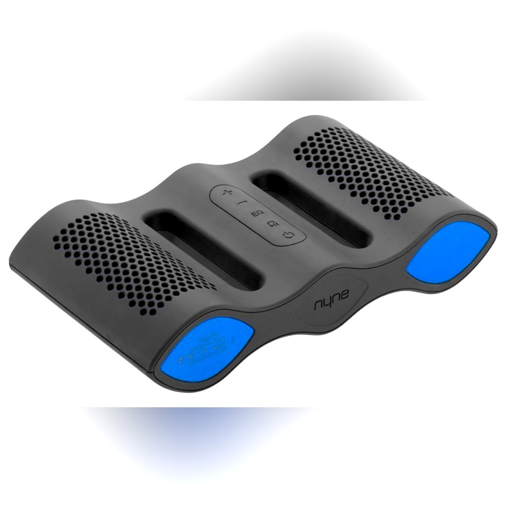 NYNE Aqua Black floats Portable Wireless Bluetooth Speaker IPX-7 water proof